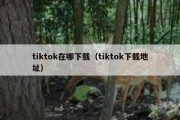 tiktok在哪下载（tiktok下载地址）