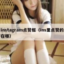 instagram点赞框（ins里点赞的在哪）