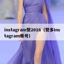 instagram赞2016（赞多Instagram账号）