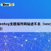 ventoy主题插件网站进不去（vex主题）