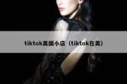 tiktok美国小店（tiktok在美）