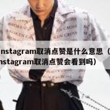 instagram取消点赞是什么意思（instagram取消点赞会看到吗）