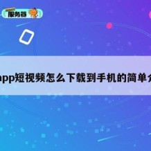 91app短视频怎么下载到手机的简单介绍