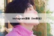 Instagram清粉（ins粉丝）