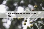 tiktok股份构成（tiktok占股比例）