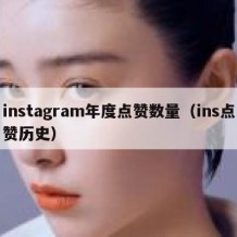 instagram年度点赞数量（ins点赞历史）