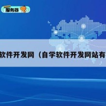 自学软件开发网（自学软件开发网站有哪些）