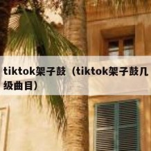 tiktok架子鼓（tiktok架子鼓几级曲目）