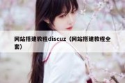 网站搭建教程discuz（网站搭建教程全套）