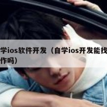 自学ios软件开发（自学ios开发能找到工作吗）