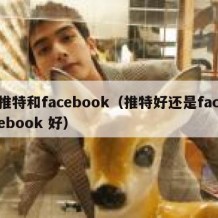 推特和facebook（推特好还是facebook 好）