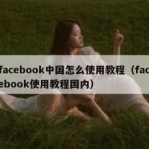 facebook中国怎么使用教程（facebook使用教程国内）