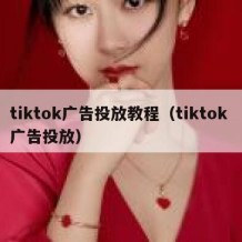 tiktok广告投放教程（tiktok 广告投放）