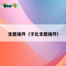 主题插件（子比主题插件）