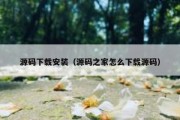 源码下载安装（源码之家怎么下载源码）