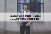 instagram点赞截图（instagram点赞了的帖子在哪里看）