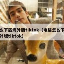 怎么下载海外版tiktok（电脑怎么下载海外版tiktok）