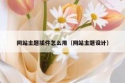 网站主题插件怎么用（网站主题设计）