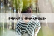搭建网站教程（搭建网站教程客服）