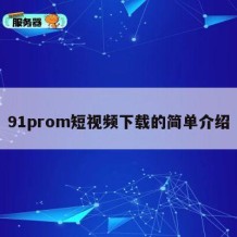 91prom短视频下载的简单介绍