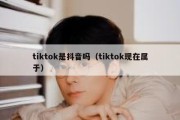 tiktok是抖音吗（tiktok现在属于）