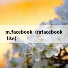 m.facebook（mfacebook lite）