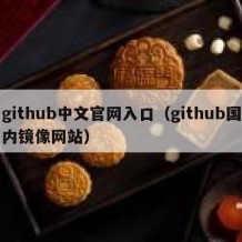 github中文官网入口（github国内镜像网站）