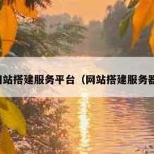 网站搭建服务平台（网站搭建服务器）