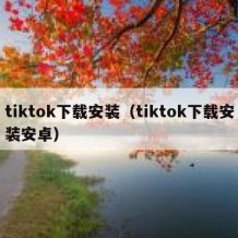 tiktok下载安装（tiktok下载安装安卓）