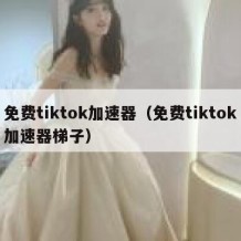 免费tiktok加速器（免费tiktok加速器梯子）