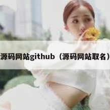 源码网站github（源码网站取名）