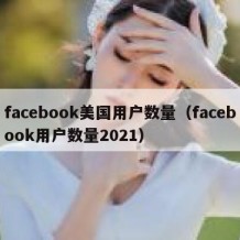 facebook美国用户数量（facebook用户数量2021）