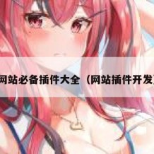 网站必备插件大全（网站插件开发）