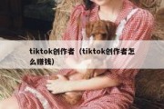 tiktok创作者（tiktok创作者怎么赚钱）