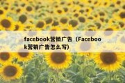 facebook营销广告（Facebook营销广告怎么写）