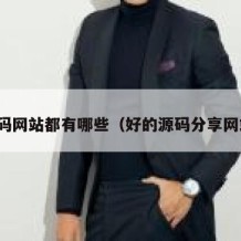 源码网站都有哪些（好的源码分享网站）