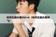 如何在国内看tiktok（如何在国内看网飞）