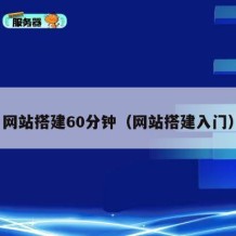 网站搭建60分钟（网站搭建入门）
