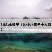 tiktok梯子（tiktok梯子小火箭）