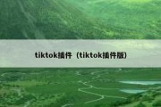 tiktok插件（tiktok插件版）