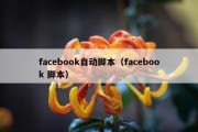 facebook自动脚本（facebook 脚本）