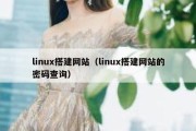 linux搭建网站（linux搭建网站的密码查询）