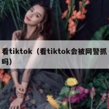 看tiktok（看tiktok会被网警抓吗）