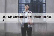 自己如何搭建物联网云平台（物联网搭建方案）