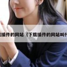 下载插件的网站（下载插件的网站叫什么）