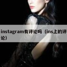 instagram有评论吗（ins上的评论）