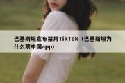 巴基斯坦宣布禁用TikTok（巴基斯坦为什么禁中国app）