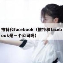 推特和facebook（推特和facebook是一个公司吗）