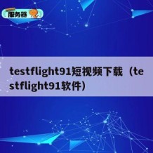 testflight91短视频下载（testflight91软件）