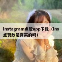 instagram点赞app下载（ins点赞数是真实的吗）